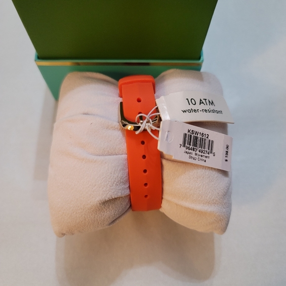 kate spade new york baywater multifunction matte pink silicone watch - Picture 4 of 6